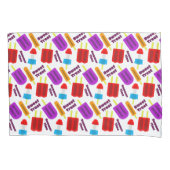 Summertime Frozen Treat Bar Patroon Kussensloop (Voorkant)