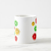 Summertime fruitkleurig fruitig patroon koffiemok (Center)