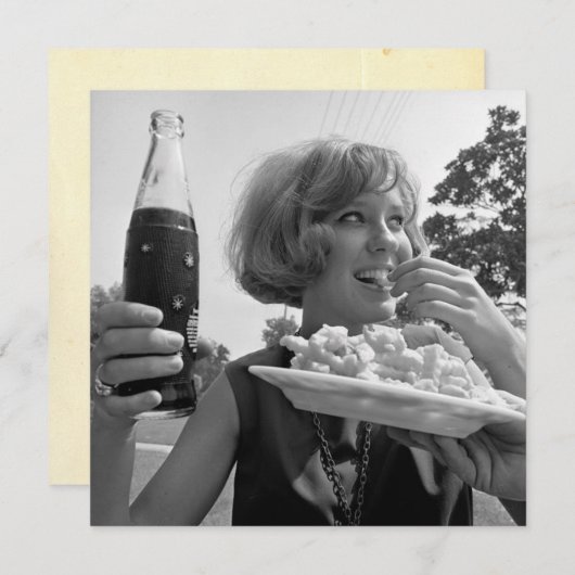 "Summertime Fun" Flat Note Kaart (Voorkant / Achterkant)