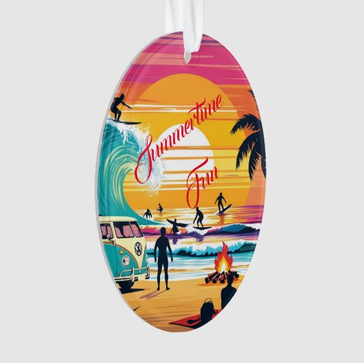 Summertime Fun Ornament (voorkant)