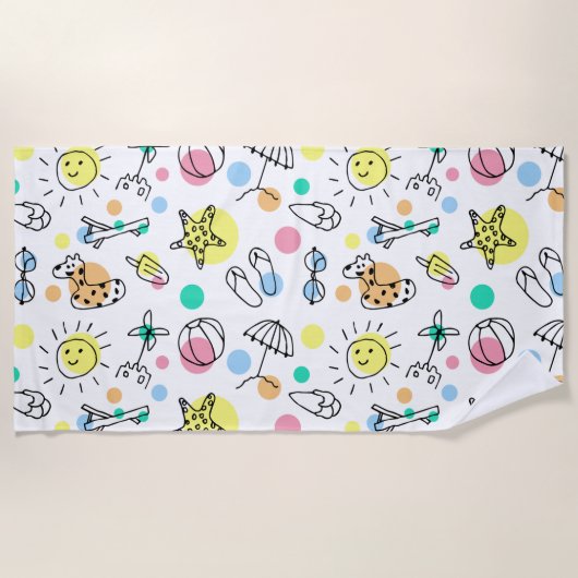 Summertime Fun Strandlaken (Voorkant)