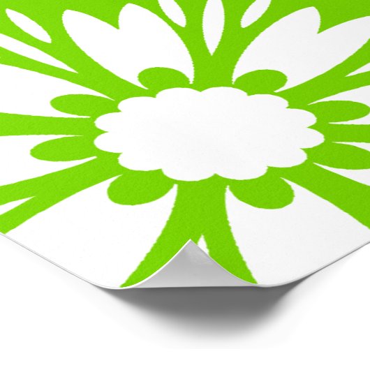 Summertime Green Poster (Hoek)