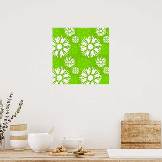 Summertime Green Poster (Keuken)