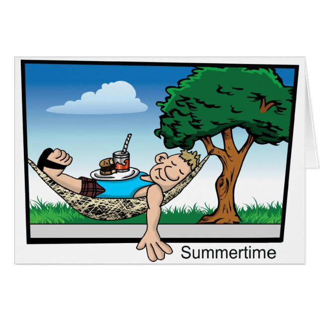 Summertime - Hammock (Voorkant Horizontaal)