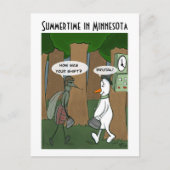 Summertime in het Briefkaart van Minnesota (Voorkant)