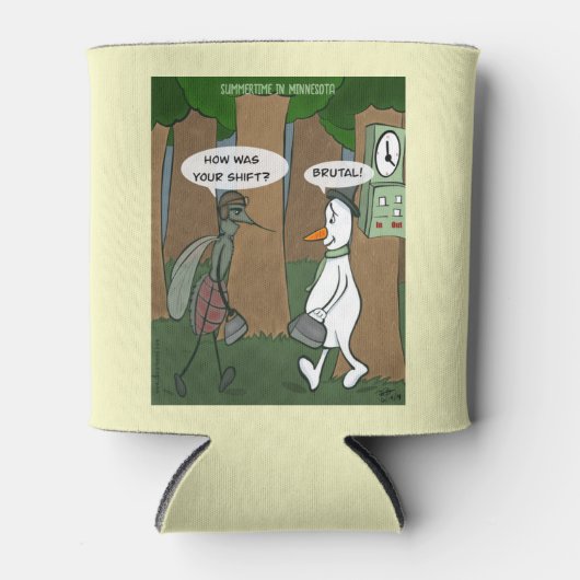 Summertime in Minnesota Blikjeskoeler (Voorkant)