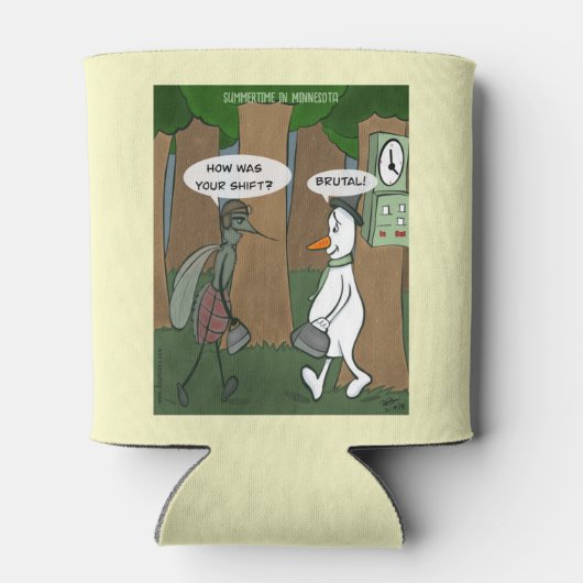 Summertime in Minnesota Blikjeskoeler (Achterkant)