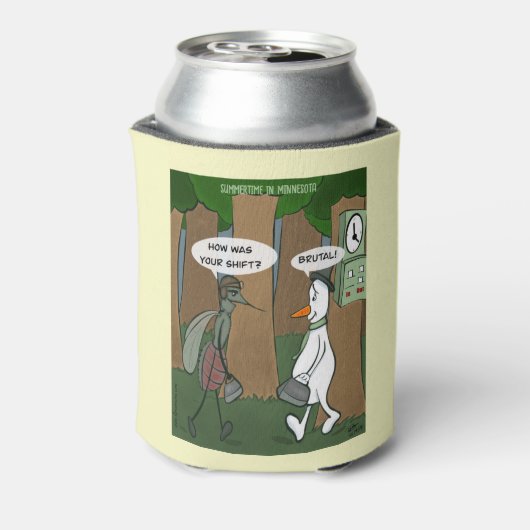 Summertime in Minnesota Blikjeskoeler (Blikje Achterkant)