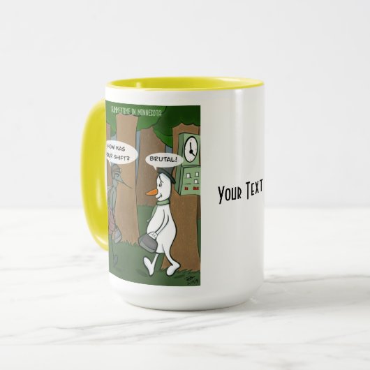 Summertime in Minnesota Large Combo Mok (Voorkant links)