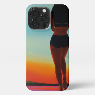 Summertime iPhone 13 Pro Slim Fit-Hoesje, glanzend Hoesje