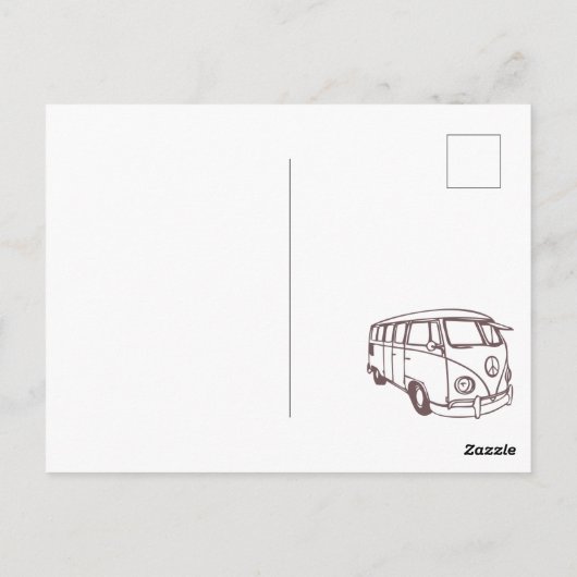 Summertime is reistijd briefkaart (Achterkant)