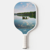 Summertime Lake Pickleball Paddle (Achterkant)