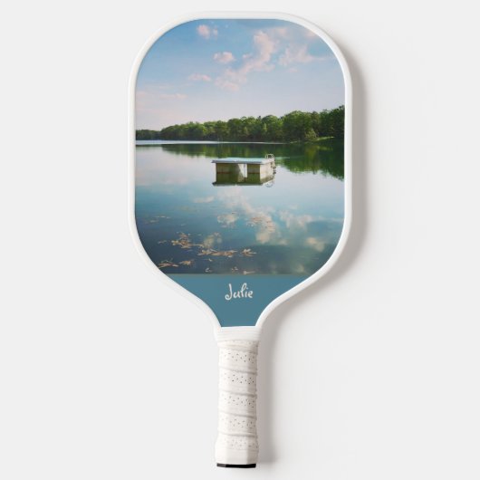 Summertime Lake Pickleball Paddle (Achterkant)