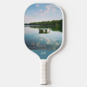 Summertime Lake Pickleball Paddle (Voorkant)