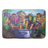 Summertime leeskunst badmat (Voorkant)