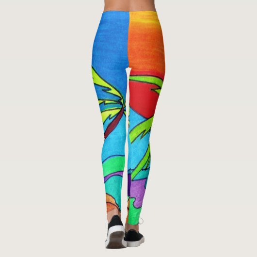 Summertime Leggings (Achterkant)