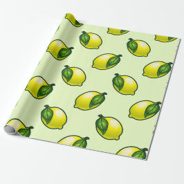 Summertime Lemon Cadeaupapier