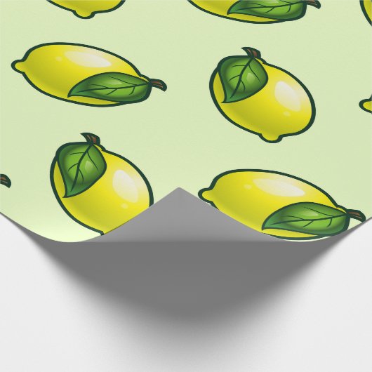 Summertime Lemon Cadeaupapier (Hoek)