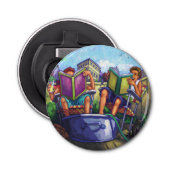 Summertime lezen button flesopener (Voorkant)