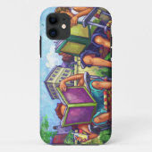 Summertime lezen Case-Mate iPhone case (Achterkant)