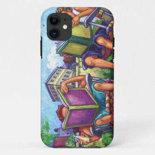 Summertime lezen iPhone 11 hoesje