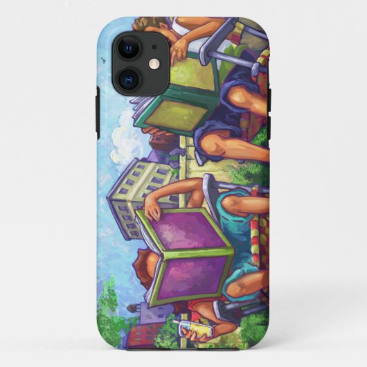 Summertime lezen Case-Mate iPhone case (Achterkant)