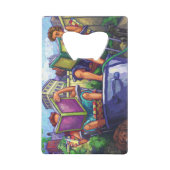 Summertime lezen creditkaart flessenopener (Voorkant)