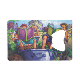 Summertime lezen creditkaart flessenopener