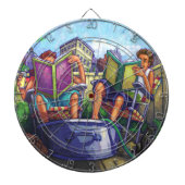 Summertime lezen dartbord (Voorkant)