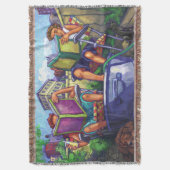 Summertime lezen deken (Voorkant Verticaal)