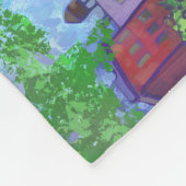 Summertime lezen fleece deken (Hoek)