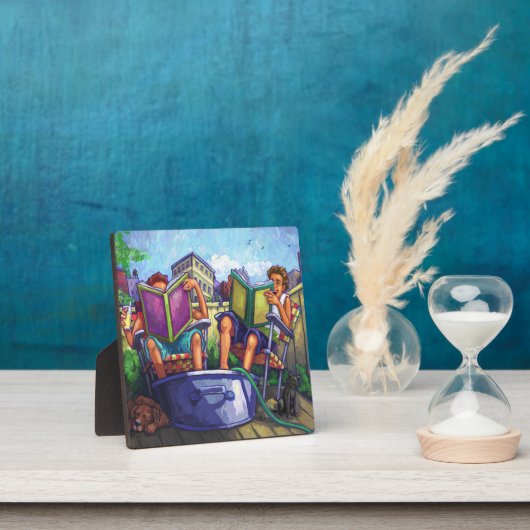 Summertime lezen fotoplaat (Insitu)