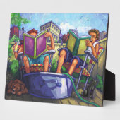 Summertime lezen fotoplaat (Zijkant)