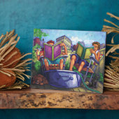 Summertime lezen fotoplaat (Zijkant)