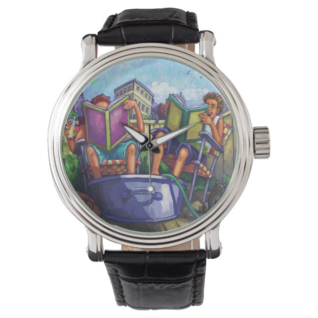 Summertime lezen horloge (Voorkant)