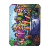 Summertime lezen magneet (Verticaal)