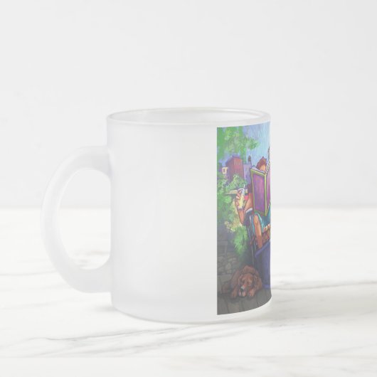 Summertime lezen matglas koffiemok (Links)