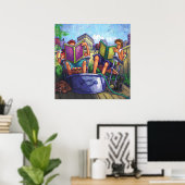 Summertime lezen poster (Thuiskantoor)