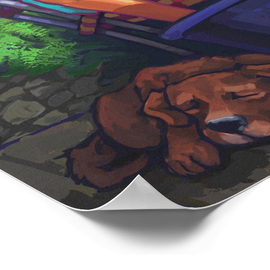 Summertime lezen poster (Hoek)