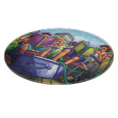 Summertime lezen snijplank (Hoek)