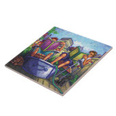 Summertime lezen tegeltje (Zijkant)