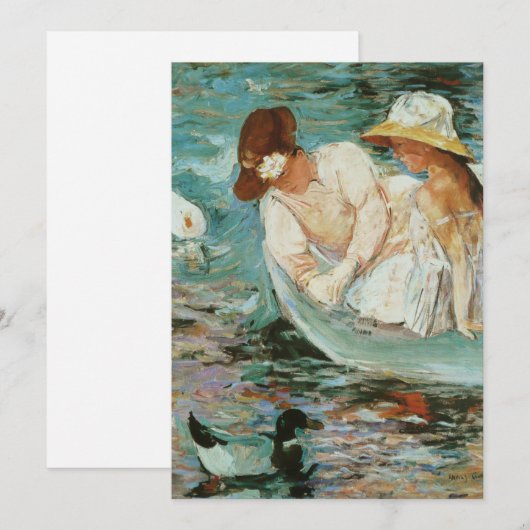 Summertime | Mary Cassatt (Voorkant / Achterkant)