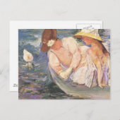 Summertime, Mary Cassatt, 1894 Briefkaart (Voorkant / Achterkant)