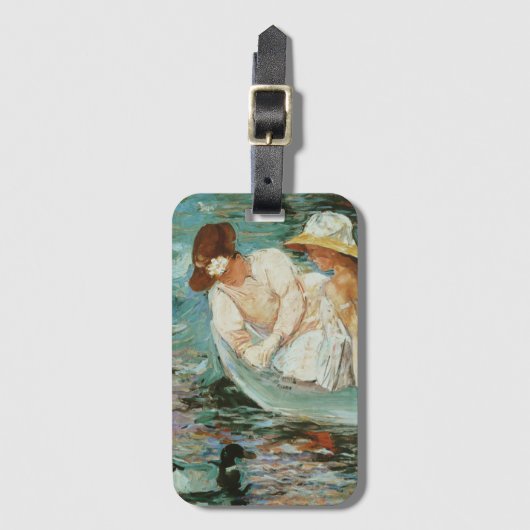 Summertime | Mary Cassatt Bagagelabel (Voorkant (verticaal))