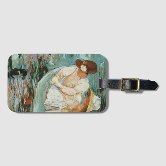 Summertime | Mary Cassatt Bagagelabel (Voorkant (horizontaal))