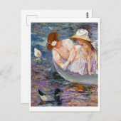 Summertime, Mary Cassatt Briefkaart (Voorkant / Achterkant)