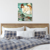 Summertime | Mary Cassatt Canvas Afdruk (Insitu (Slaapkamer))
