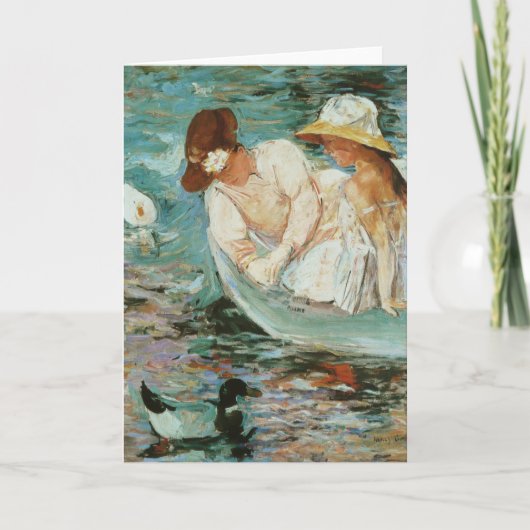 Summertime | Mary Cassatt Kaart (Voorkant)