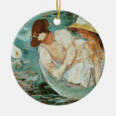 Summertime | Mary Cassatt Keramisch Ornament (Voorkant)