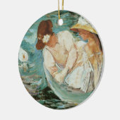 Summertime | Mary Cassatt Keramisch Ornament (Links)